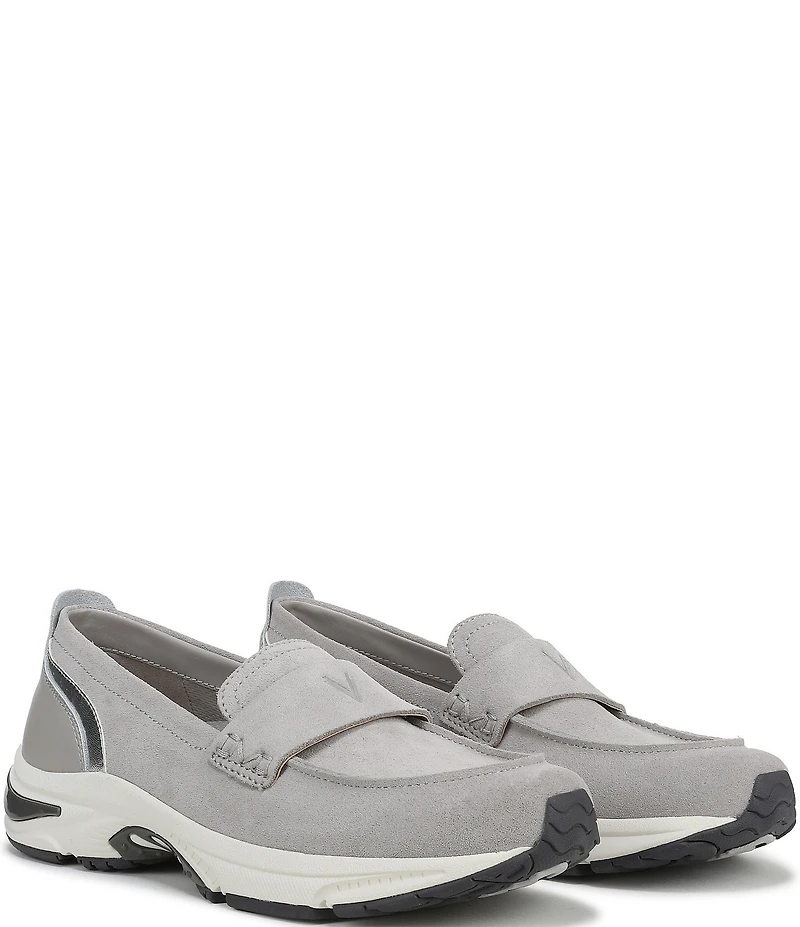 Vionic Walk Roam Suede Hybrid Style Sneaker Style Loafers