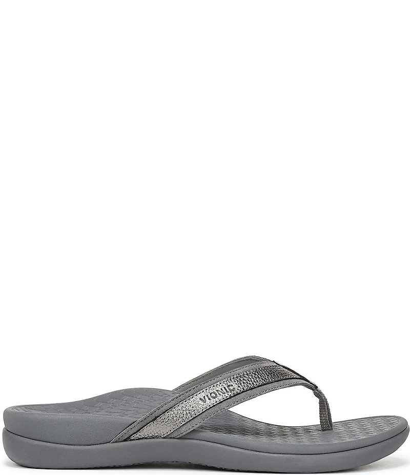 Vionic Tide 2.0 Leather Thong Sandals