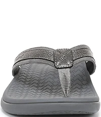 Vionic Tide 2.0 Leather Thong Sandals