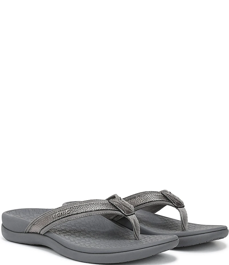 Vionic Tide 2.0 Leather Thong Sandals