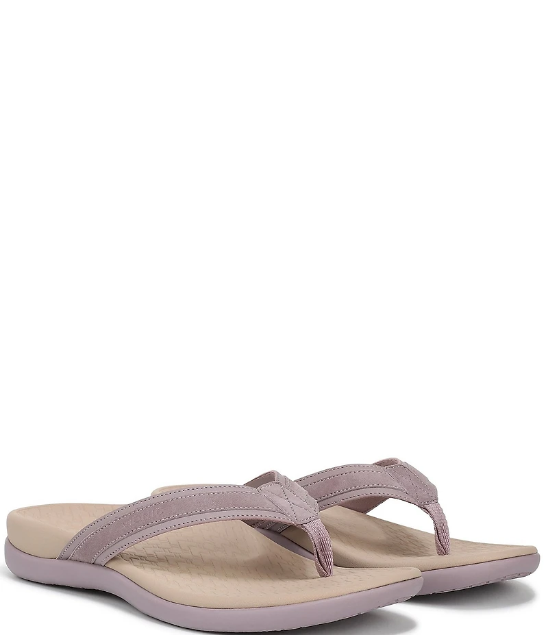 Vionic Tide 2.0 Suede Thong Sandals
