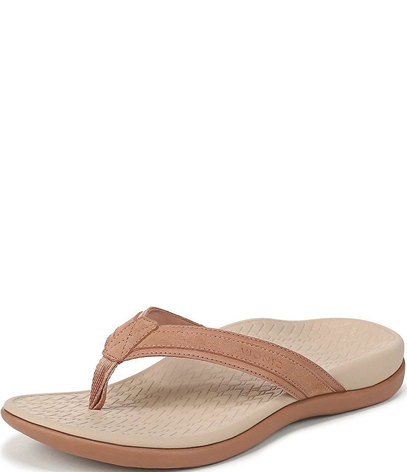 Vionic Tide 2.0 Suede Thong Sandals