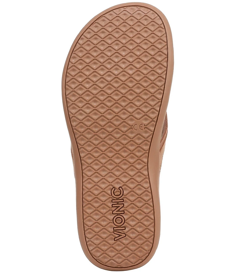 Vionic Tide 2.0 Suede Thong Sandals