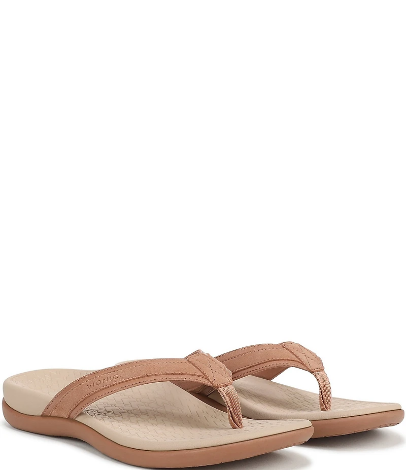 Vionic Tide 2.0 Suede Thong Sandals