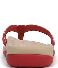 Vionic Tide 2.0 Suede Thong Sandals