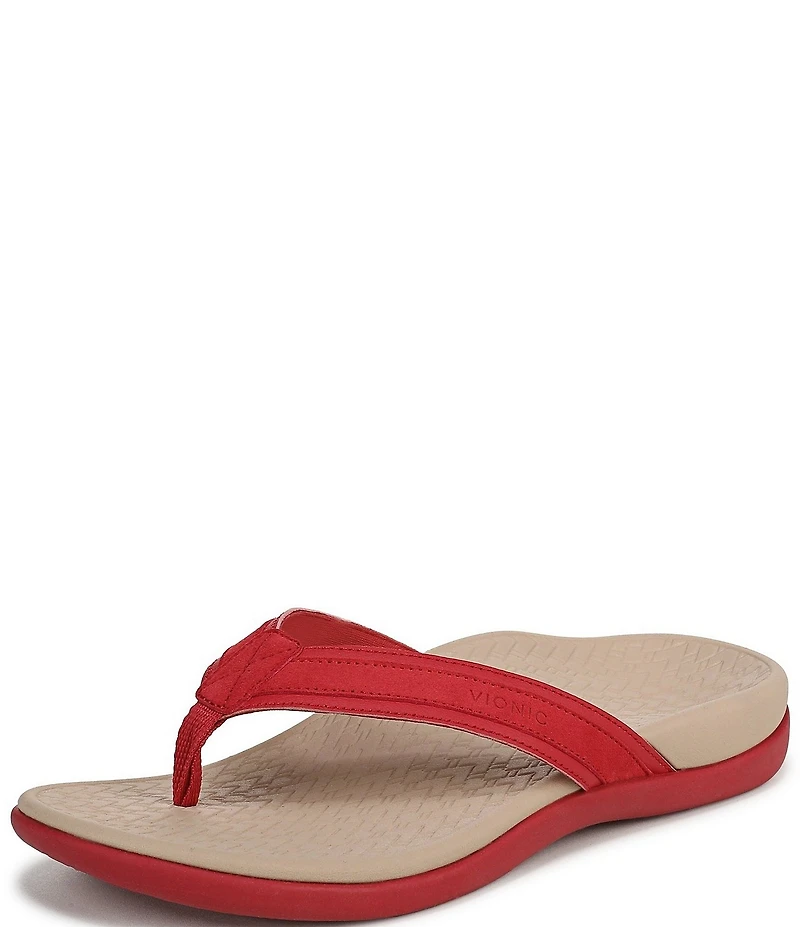 Vionic Tide 2.0 Suede Thong Sandals