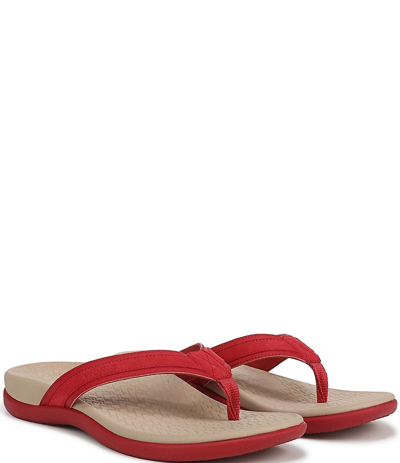 Vionic Tide 2.0 Suede Thong Sandals