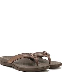 Vionic Tide Patent Leather Thong Sandals