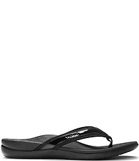 Vionic Tide Patent Leather Thong Sandals