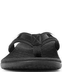 Vionic Tide Patent Leather Thong Sandals