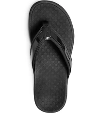 Vionic Tide Patent Leather Thong Sandals