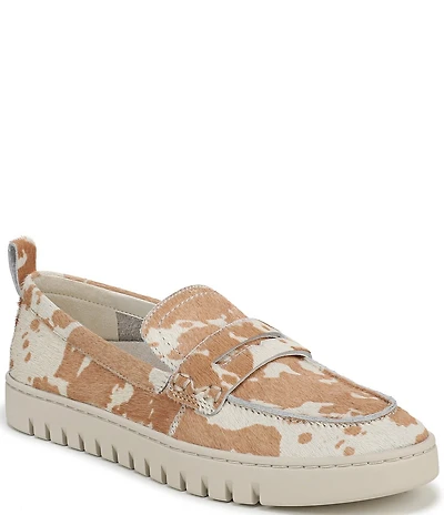 Vionic Uptown Calf Hair Packable Penny Loafers