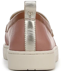 Vionic Uptown Colorblock Leather Packable Penny Loafers