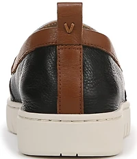 Vionic Uptown Colorblock Leather Packable Penny Loafers