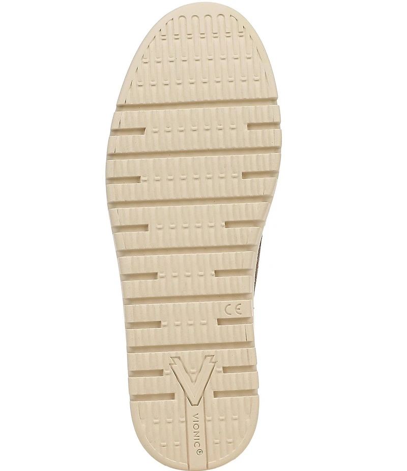 Vionic Uptown Cozy Suede and Faux Shearling Packable Penny Loafers