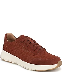 Vionic Uptown Embossed Nubuck Platform Sneakers