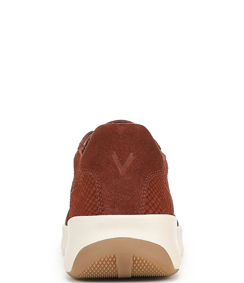 Vionic Uptown Embossed Nubuck Platform Sneakers