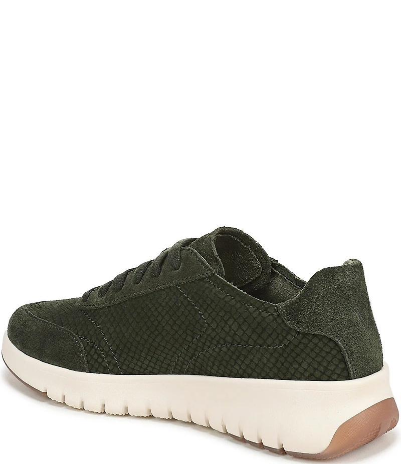 Vionic Uptown Embossed Nubuck Platform Sneakers