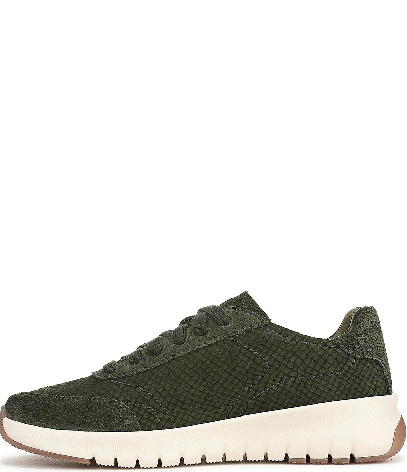 Vionic Uptown Embossed Nubuck Platform Sneakers