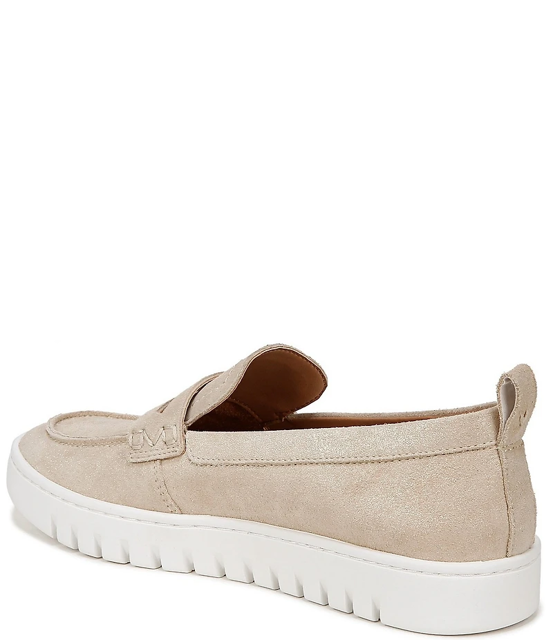 Vionic Uptown Leather Packable Travel Penny Loafers