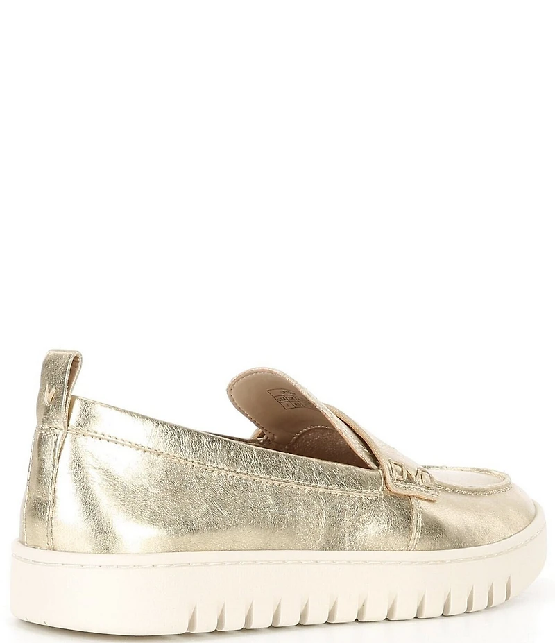 Vionic Uptown Leather Packable Travel Penny Loafers