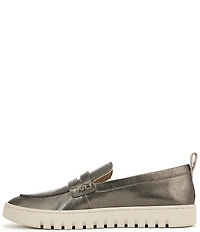 Vionic Uptown Leather Packable Travel Penny Loafers