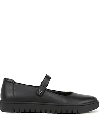 Vionic Uptown Mary Jane Leather Platform Mary Janes