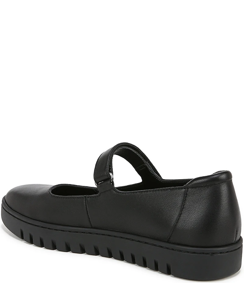 Vionic Uptown Mary Jane Leather Platform Mary Janes