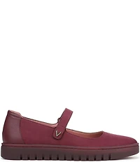 Vionic Uptown Mary Jane Nubuck Suede Flats