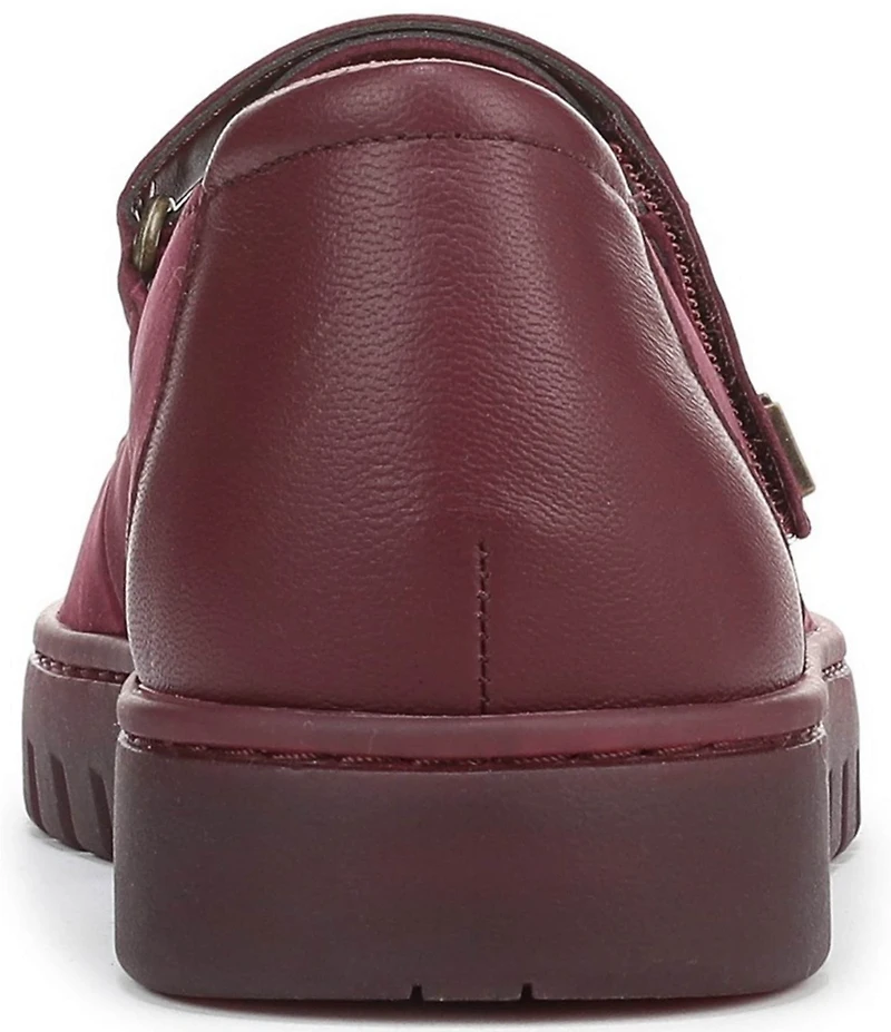 Vionic Uptown Mary Jane Nubuck Suede Flats