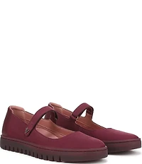 Vionic Uptown Mary Jane Nubuck Suede Flats