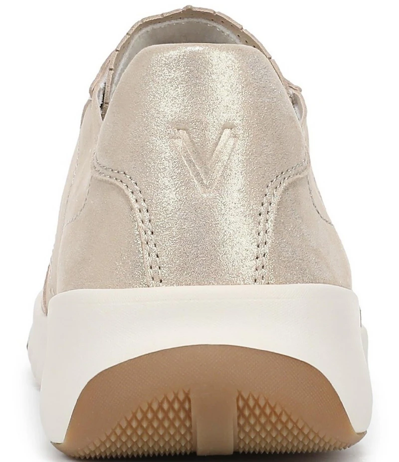 Vionic Uptown Metallic Leather Platform Sneakers