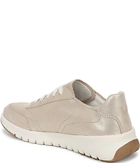 Vionic Uptown Metallic Leather Platform Sneakers