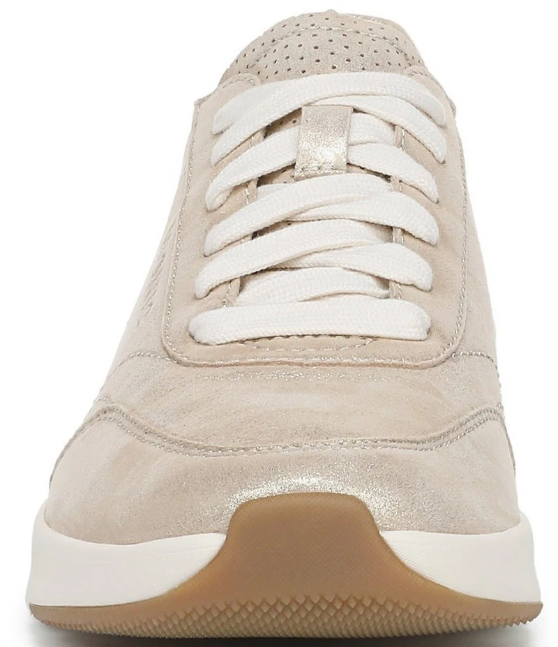 Vionic Uptown Metallic Leather Platform Sneakers
