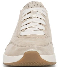 Vionic Uptown Metallic Leather Platform Sneakers