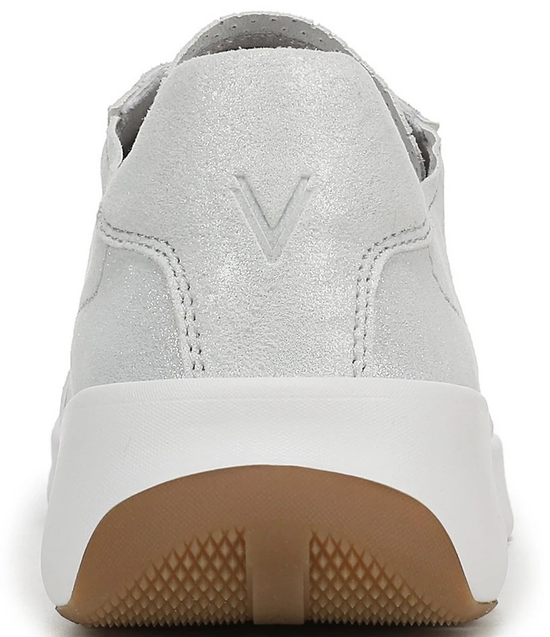 Vionic Uptown Metallic Leather Platform Sneakers