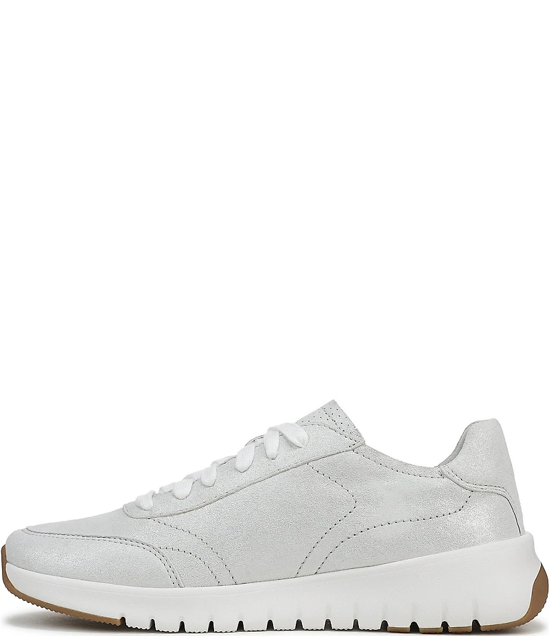 Vionic Uptown Metallic Leather Platform Sneakers