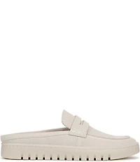 Vionic Uptown Mule 2 Suede Penny Keeper Platform Mules
