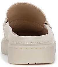 Vionic Uptown Mule 2 Suede Penny Keeper Platform Mules
