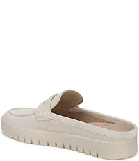 Vionic Uptown Mule 2 Suede Penny Keeper Platform Mules