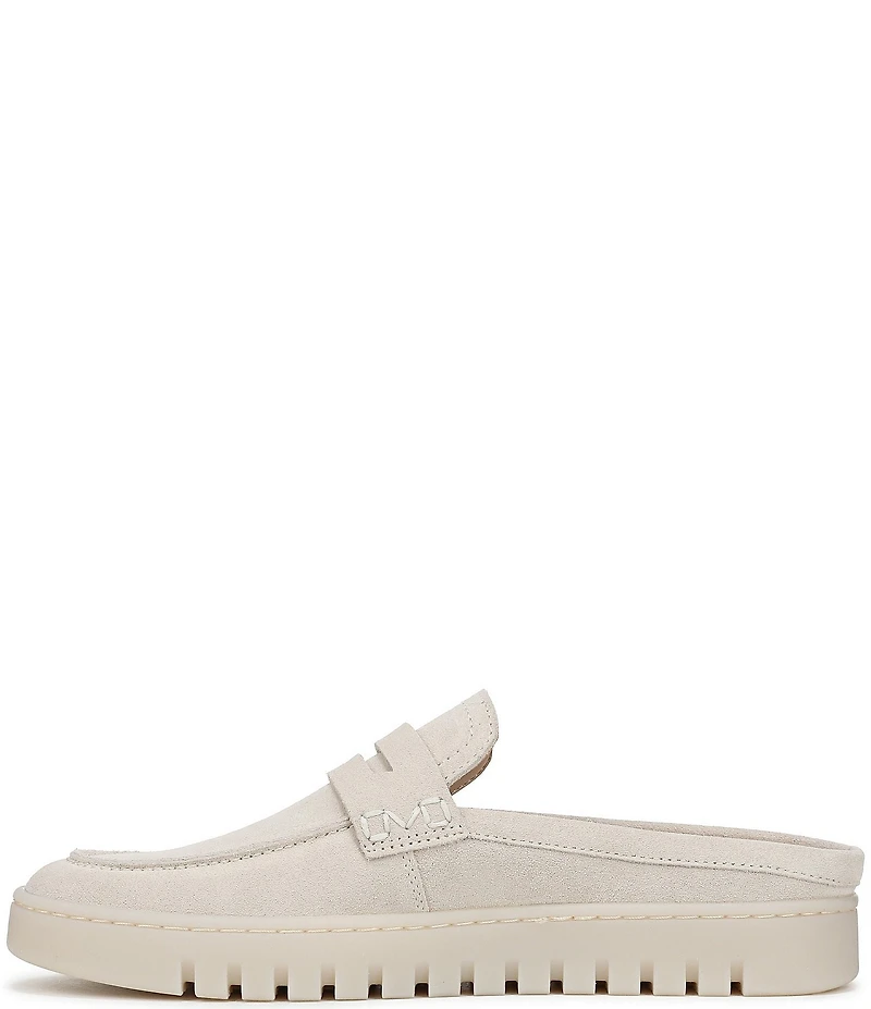 Vionic Uptown Mule 2 Suede Penny Keeper Platform Mules