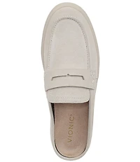 Vionic Uptown Mule 2 Suede Penny Keeper Platform Mules