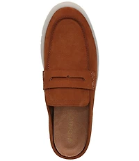 Vionic Uptown Mule 2 Suede Penny Keeper Platform Mules