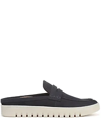 Vionic Uptown Mule 2 Suede Penny Keeper Platform Loafer Mules
