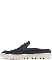 Vionic Uptown Mule 2 Suede Penny Keeper Platform Loafer Mules