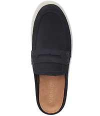 Vionic Uptown Mule 2 Suede Penny Keeper Platform Loafer Mules