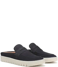Vionic Uptown Mule 2 Suede Penny Keeper Platform Loafer Mules