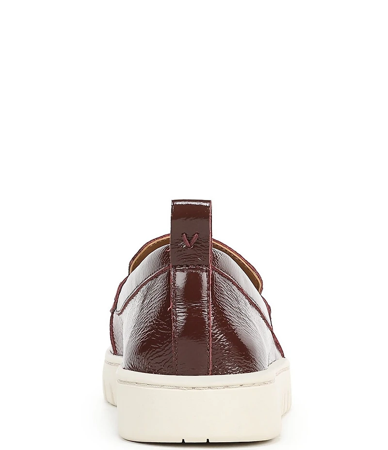 Vionic Uptown Patent Leather Packable Penny Loafers