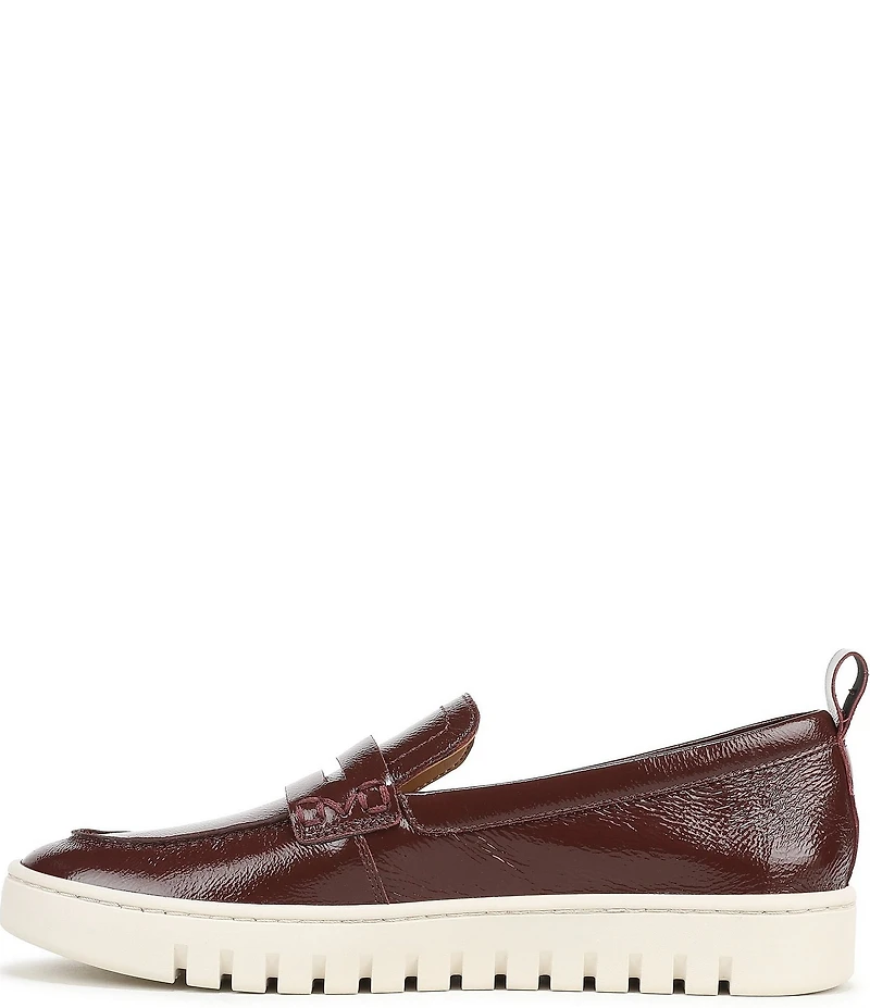 Vionic Uptown Patent Leather Packable Penny Loafers