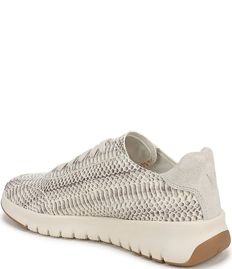 Vionic Uptown Print Leather Platform Sneakers